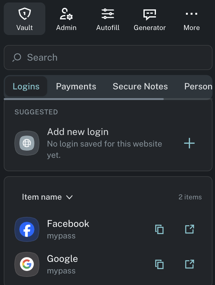 dashlane chrome extension