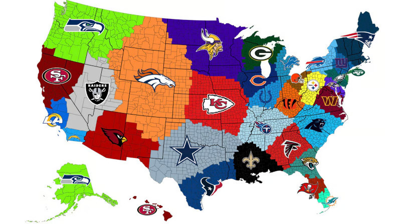 nfl blackouts map