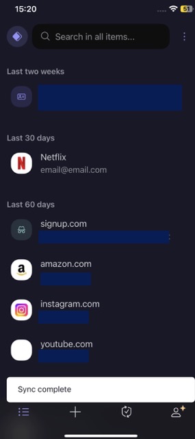proton pass android interface new very