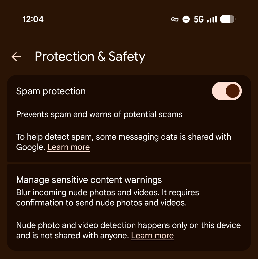 sensitive content warnings