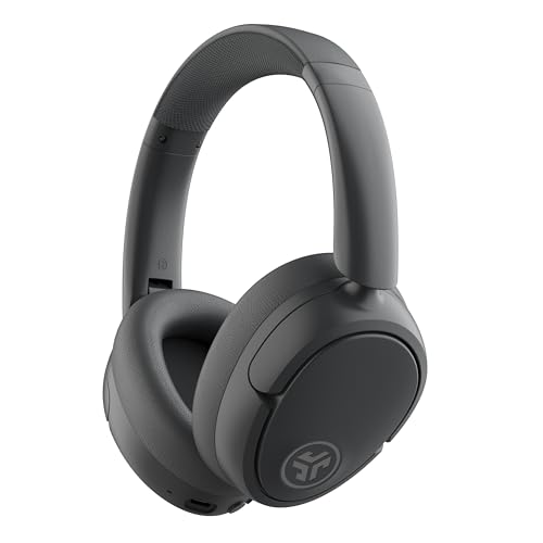 Large image for amazon product "JLab JBuds Lux ANC Wireless Over-Ear Headphones, Graphite"