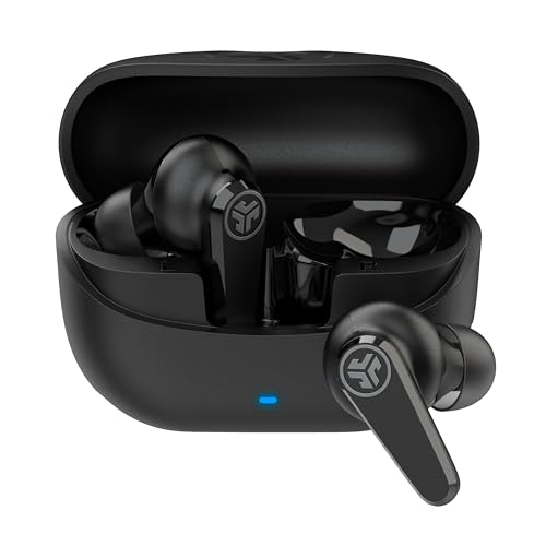 Large image for amazon product "JLab Go Pods ANC, True Wireless Earbuds, Active Noise Cancelling, Bluetooth, Black"