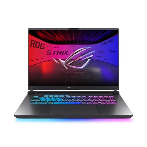 Large image for amazon product "ASUS ROG Strix G16 Gaming Laptop, 16” 16:10 FHD+ 165Hz/3ms, NVIDIA GeForce RTX 5050 Laptop GPU, Intel Core i5 Processor 14450HX, 16GB DDR5-5600, 5…"