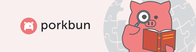 Porkbun banner
