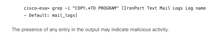 cisco advisory