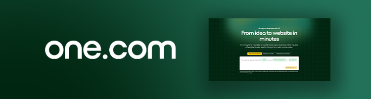 one.com banner