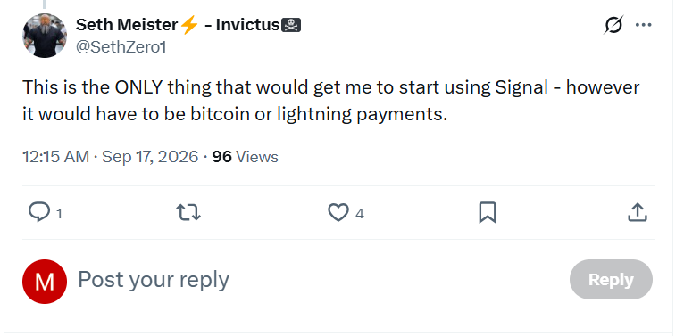 reaction signal pay