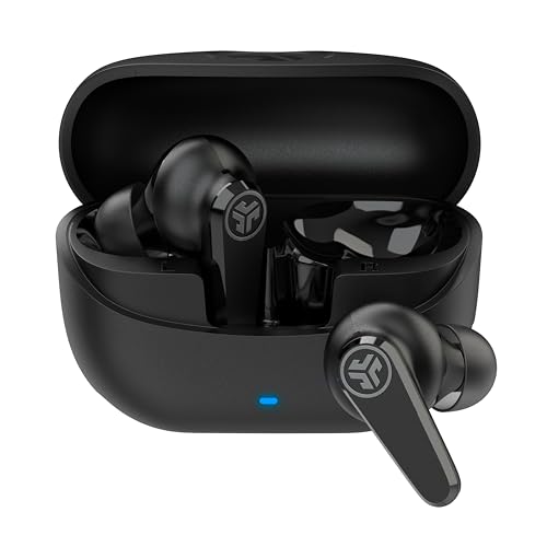 Large image for amazon product "JLab Go Pods ANC, True Wireless Earbuds, Active Noise Cancelling, Bluetooth, Black"