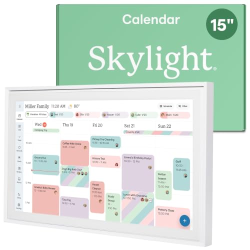 Large image for amazon product "Skylight Calendar 15-Inch"