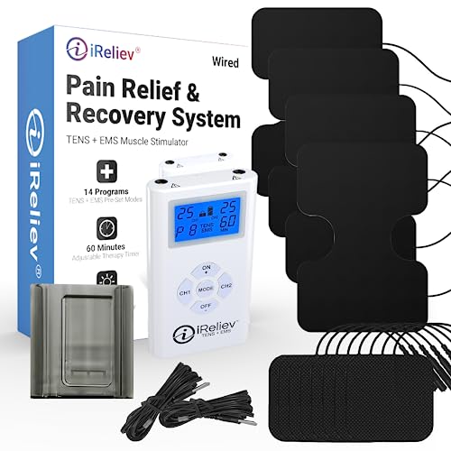 Large image for amazon product "iReliev TENS + EMS Pain Relief & Recovery System"