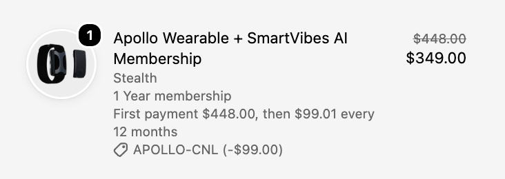 Apollo Neuro discount codes October 2026
