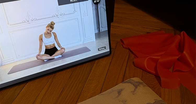 Workout shown on Samsung Galaxy Tab S12 Ultra