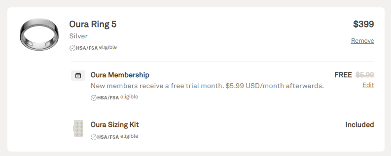 Oura Ring Early Black Friday Deal Free Membership
