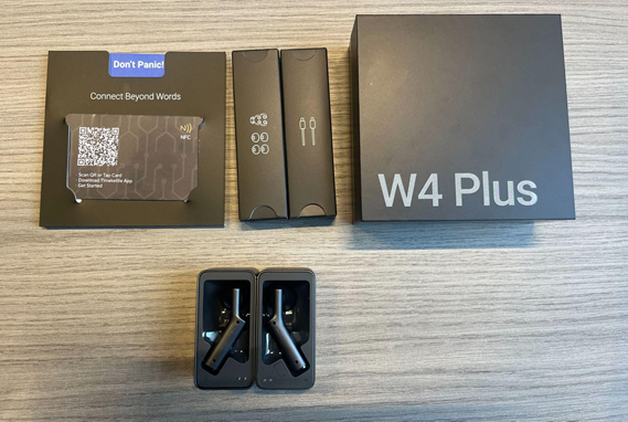 Timekettle W4 Plus package