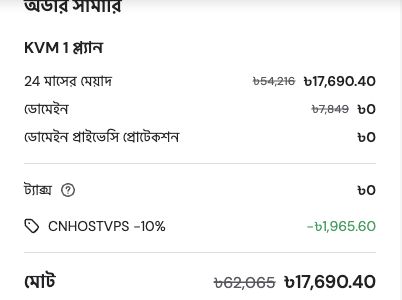 bangladesh kvm1 24m CNHOSTVPS clean