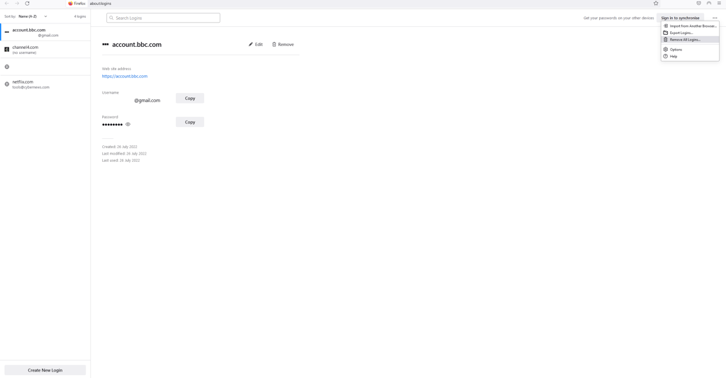 Delete-all-passwords