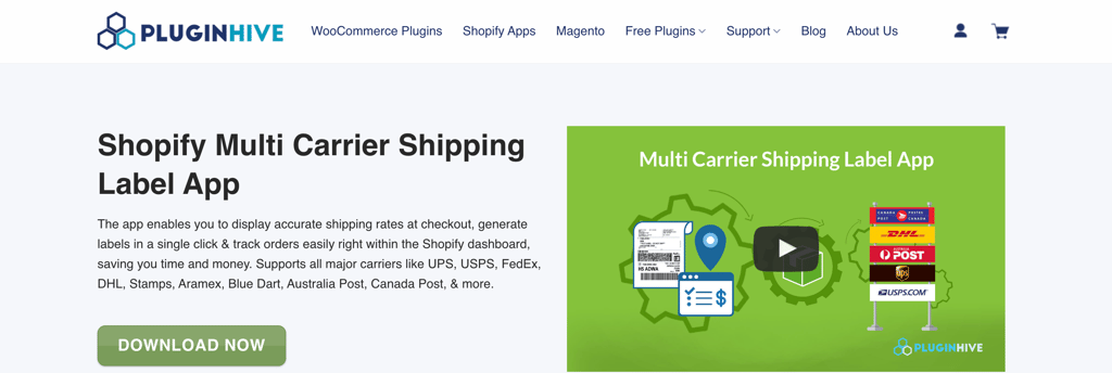 PH MultiCarrier Shipping Label
