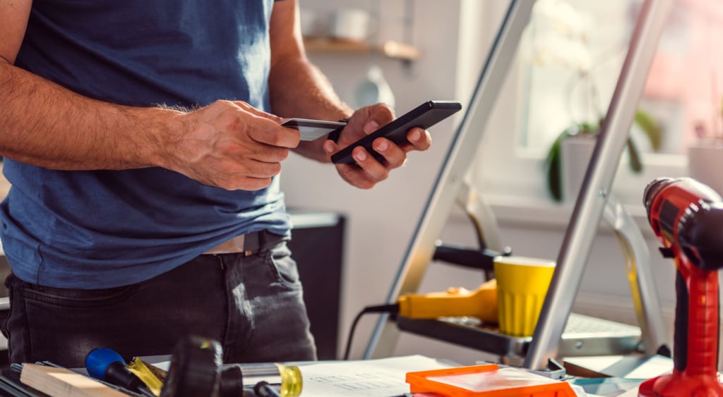 Online construction shopping