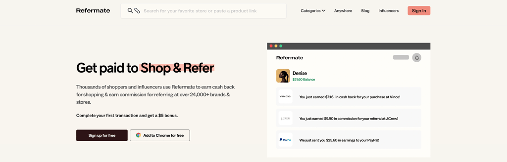 Refermate Anywhere