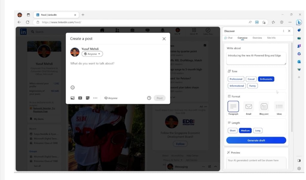 New Edge Browser