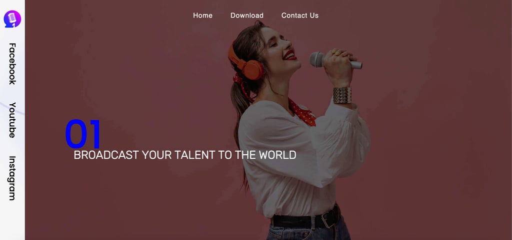 Screenshot from www.oyetalk.tv