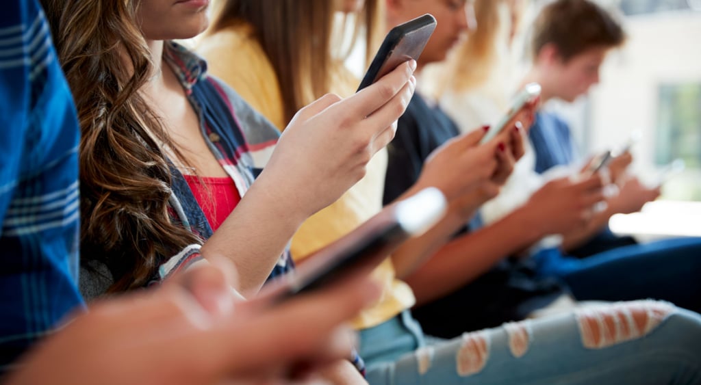 Teenagers social media