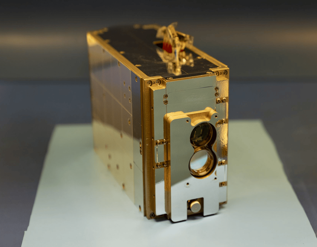 NASA’s TeraByte InfraRed Delivery (TBIRD) payload. | Credit: MIT Lincoln Laboratory
