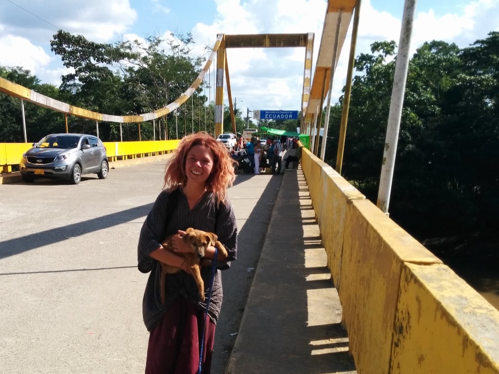Walking toward Ecuador