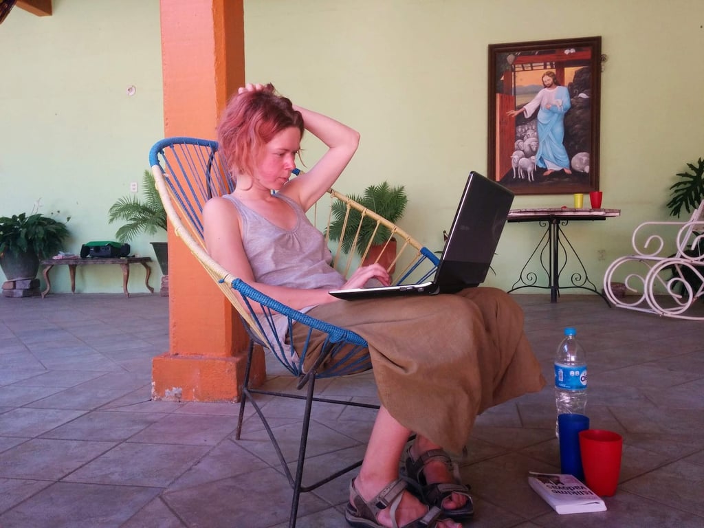 Working in a ranch in Mexico, Oaxaca state