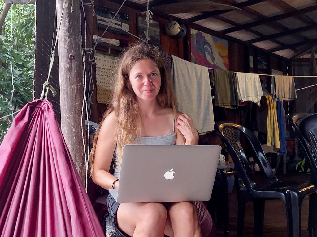 Internet blackout while working in a living room of a village house at Tioman Island, Malaysia | From personal archives