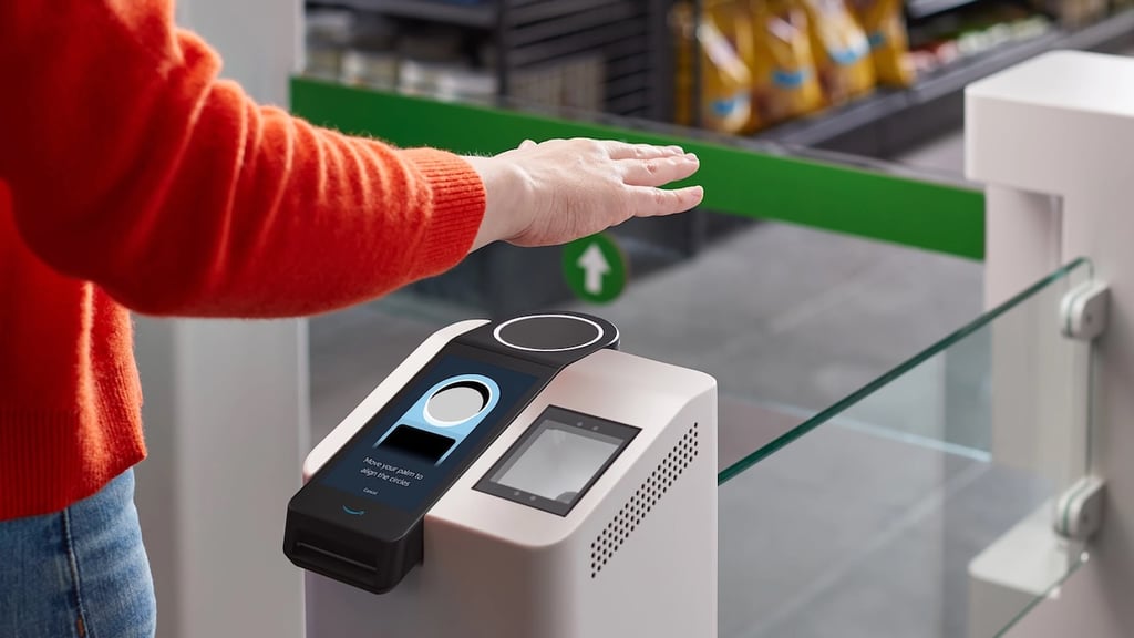Amazon One palm scanner | Source: Amazon