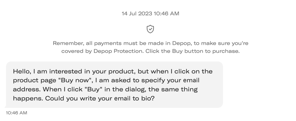 example of fashion scam