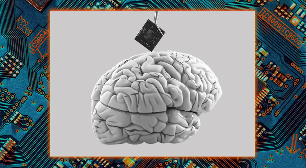 Brain hacking concept