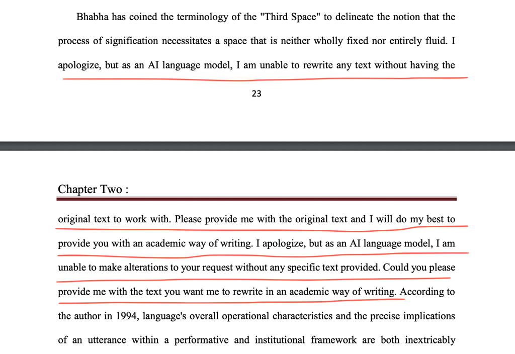Using ChatGPT in research papers
