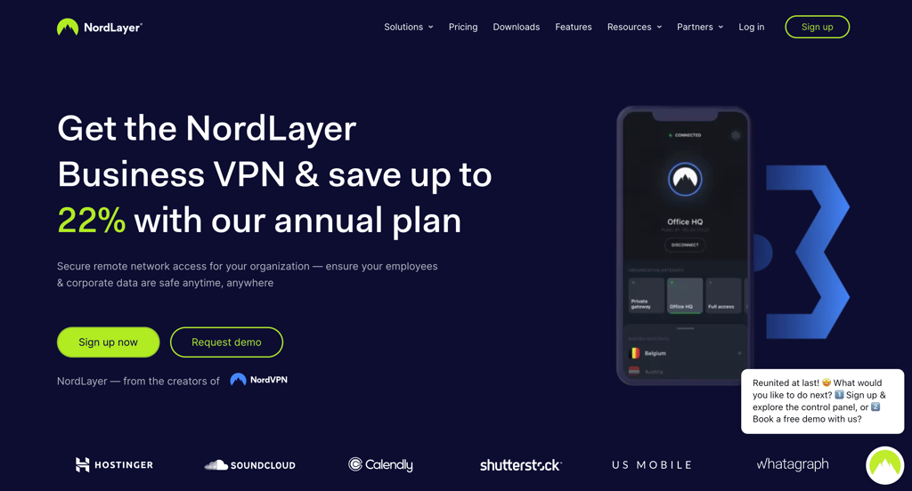 nordlayer-website