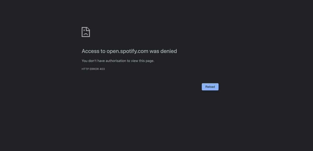spotify down