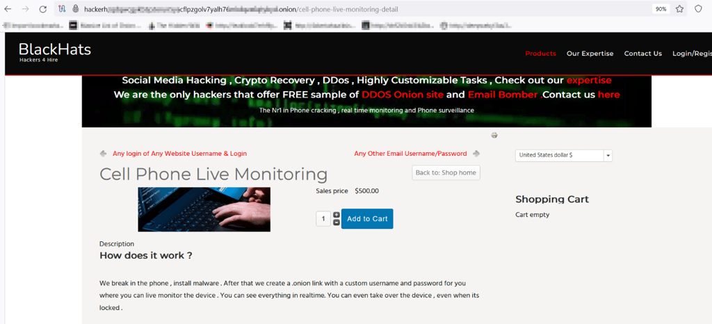 spyware market