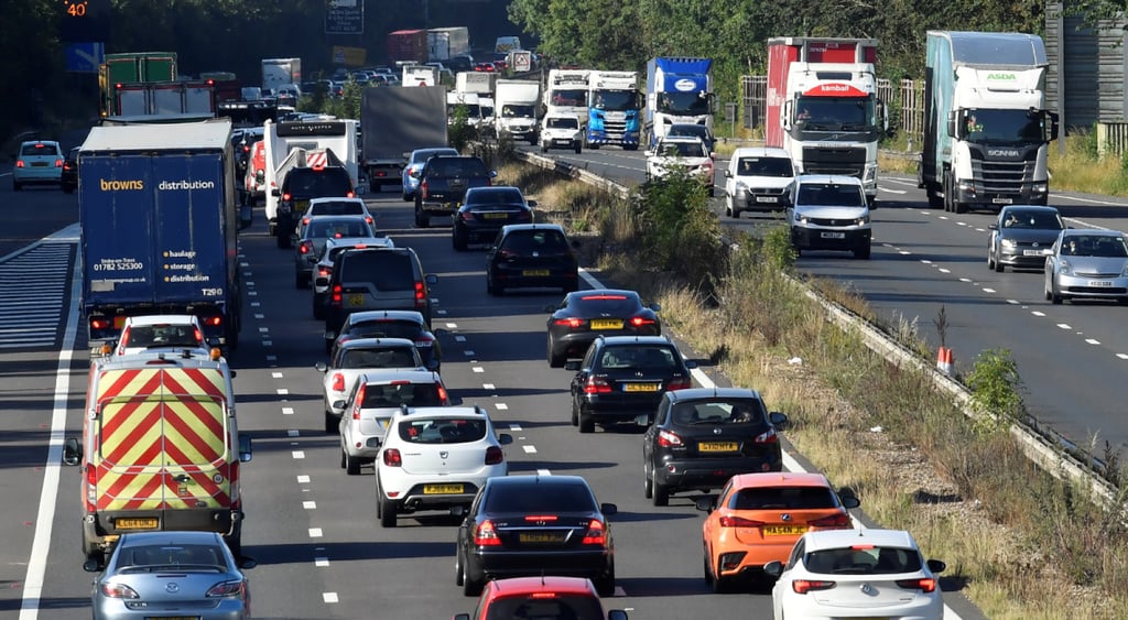 UK highway traffic
