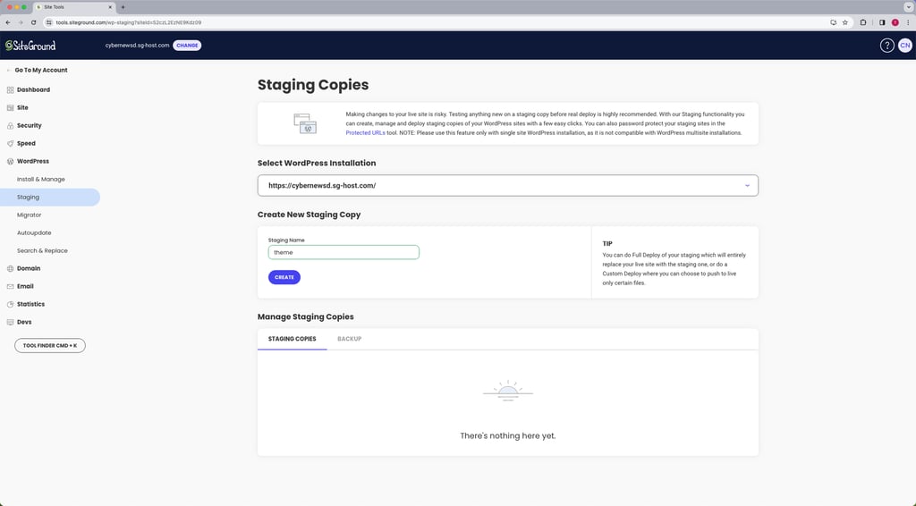 siteground-staging-copies