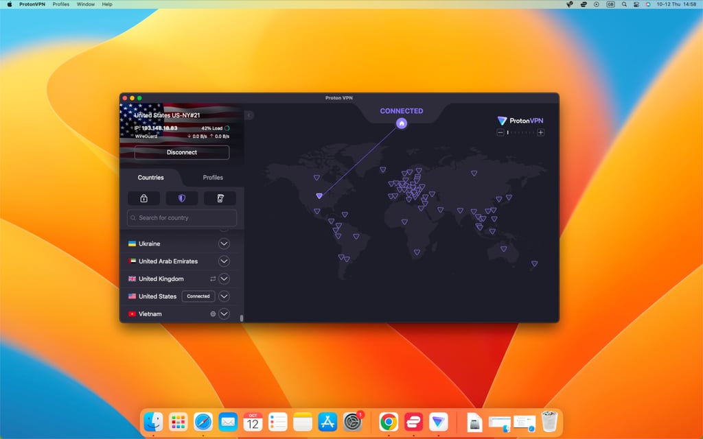 ProtonVPN desktop app