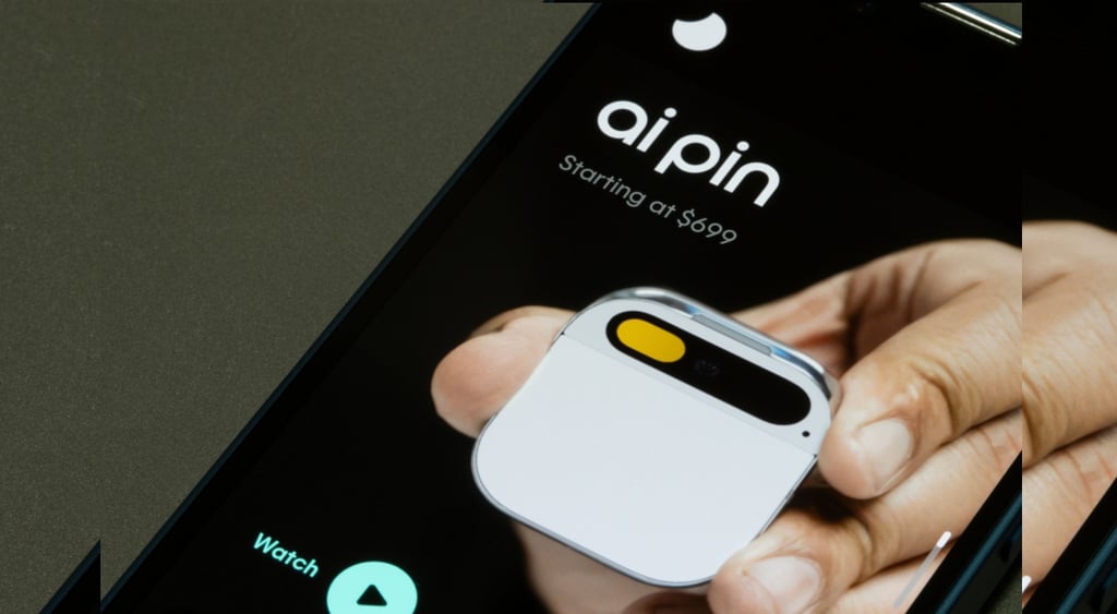 Wearable virtual assistant AI Pin