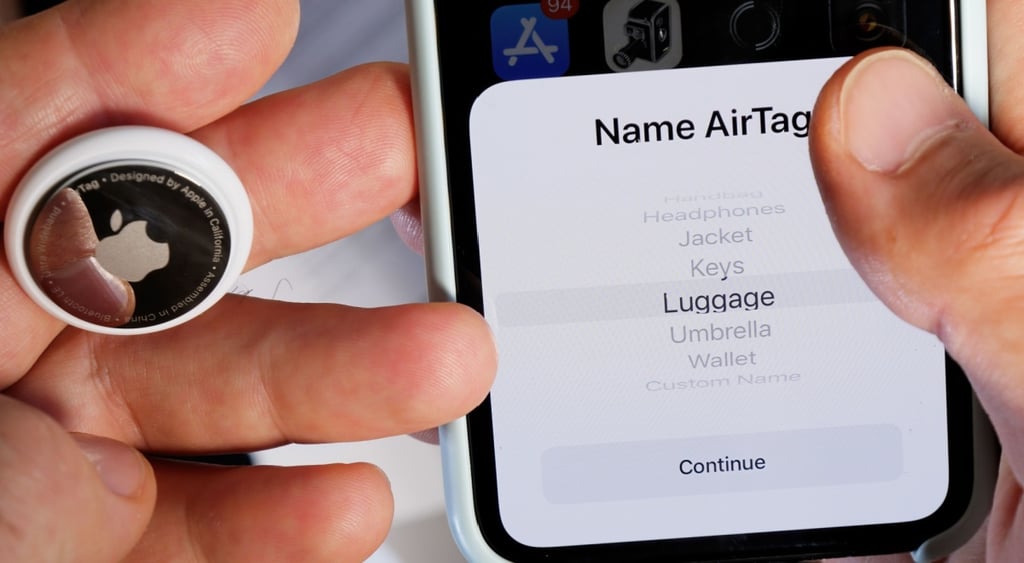 new Apple Airtag
