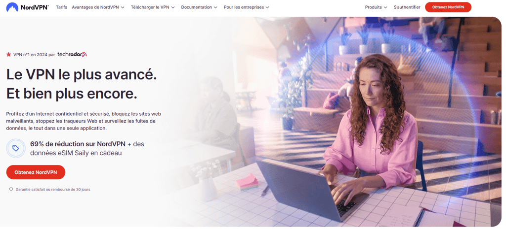 nordvpn page france