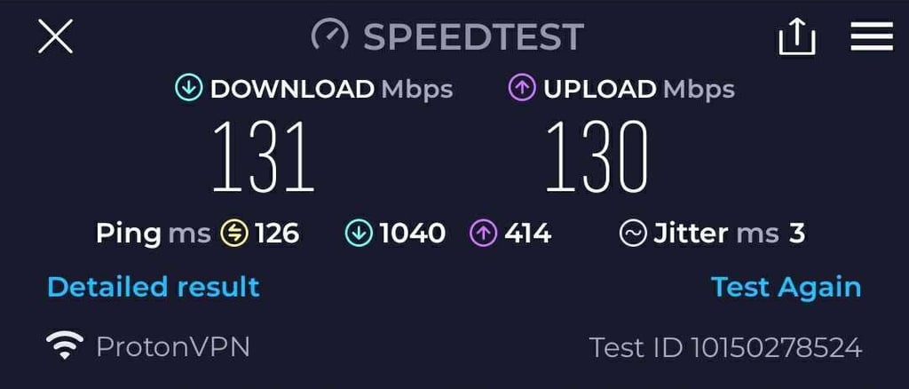 hideme-speed-test-iphpne