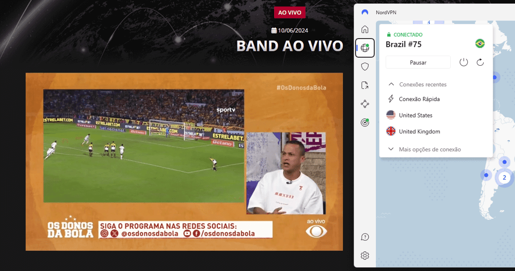 nordvpn brazil