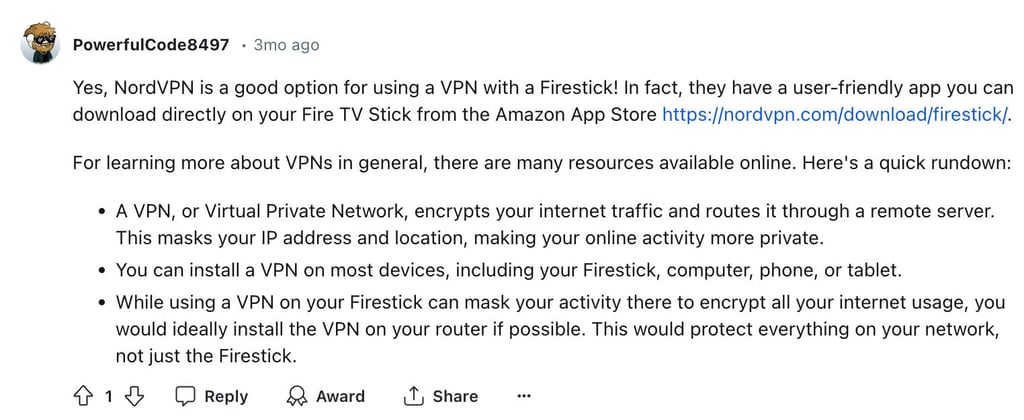 reddit-nordvpn-firestick