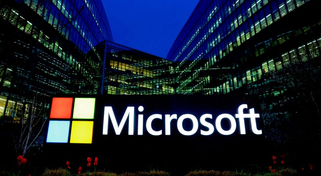 Microsoft sign