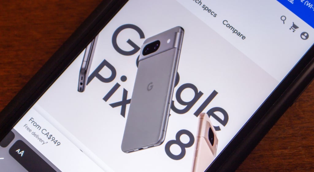 google pixel smartphone
