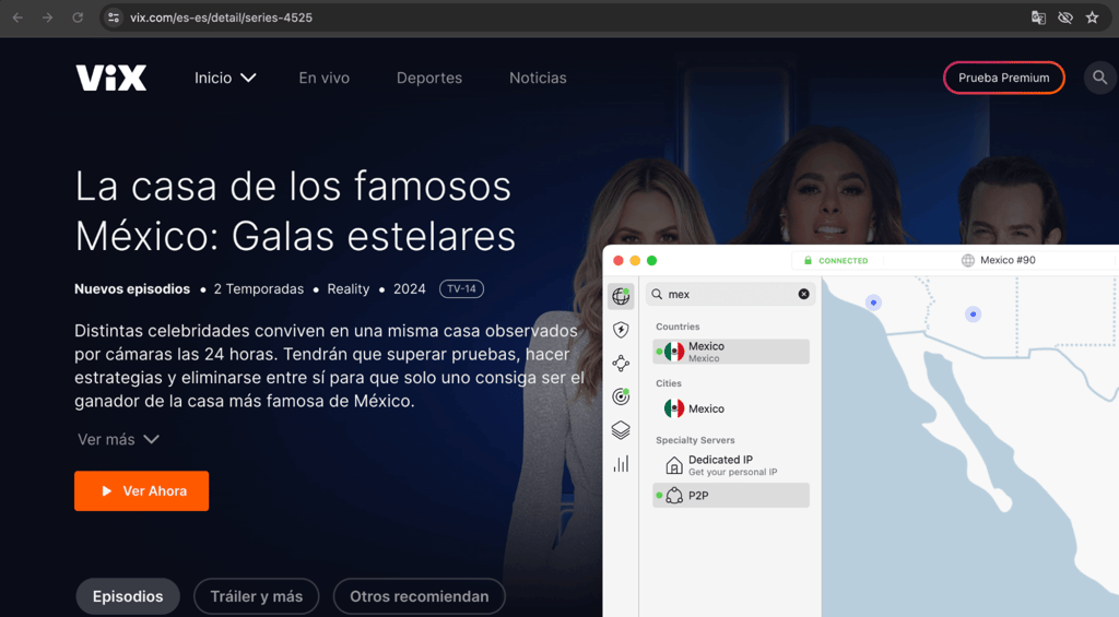 la casa de los famosos mexico nordvpn