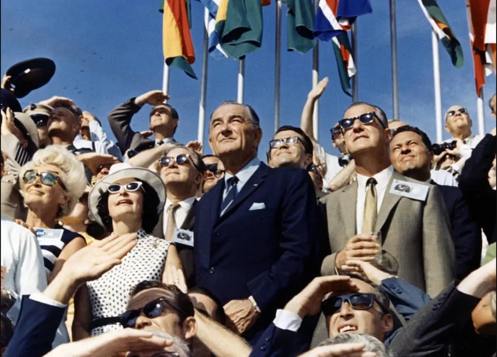 Apollo mission launch